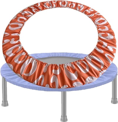 Trampoline Veerhoes - Veiligheidspad - Veilig Springen - Waterdicht Oxford Stof - 60 Inch - Oranje