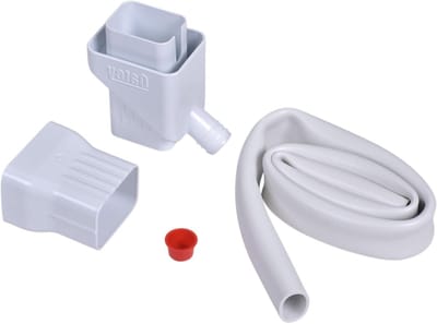 Regenwater Opvangsysteem - Regenton Accessoire - Water Besparen - UV-Bestendig Materiaal - 2" x 3" - Wit