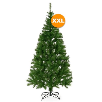 Happyment Kerstboom XXL - Inclusief standaard - 250 cm - Realistische kunstkerstboom - Kerstdecoratie voor binnen