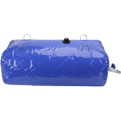 110L Grote Capaciteit Opvouwbare PVC Watertank Blaas, Draagbaar Zacht blue