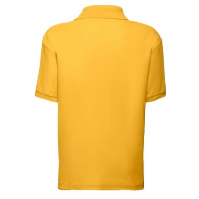 Fruit of the Loom Kinder/Kinder 65/35 Poloshirt (Zonnebloem)