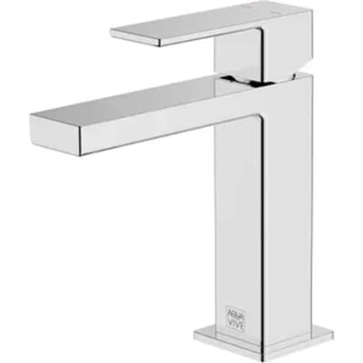 Aquavive Wastafelmengkraan Sacco - Keramisch - Chroom - 16,3cm