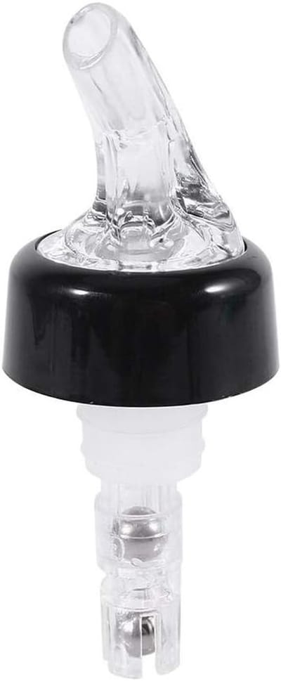 NTH products- Gietdop 5 Stuks - 40ml Plastic Gietdop - Spirits Dispenser - Stopper voor Wijn - Geschikt voor Genever - Voorkomt Lekken - Giettuit