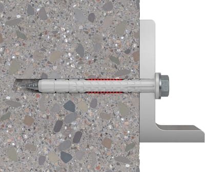 Universele pluggen - Bevestigingspluggen - Verankering in bouwmaterialen - Sterke grip dicht bij de rand - 10 x 180 mm