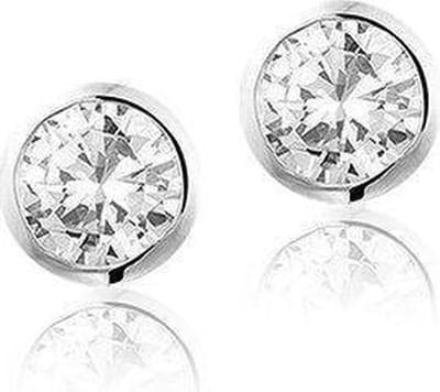 Montebello Oorbellen Mira - 925 Zilver Gerhodineerd - ∅4mm