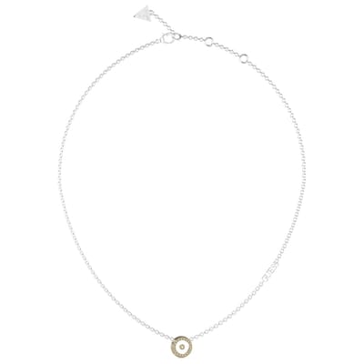 Guess Jewellery JUBN03258JWRHYGT-U Collier Goudkleurig - Zilverkleurig