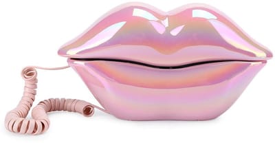 Vaste Telefoon in Vorm van Roze Lippen - Bedraad Vaste Lijn Telefoon voor Decoratie