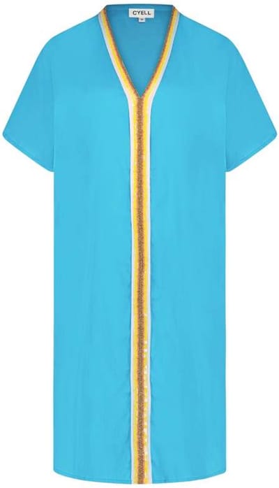 cyell aqua jurk maat S
