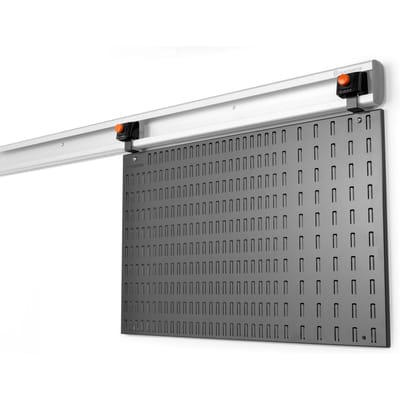 Husqvarna Gereedschap Ophangbord – Metalen Wandrek voor 250 Ophangpunten, Rail-Compatibel