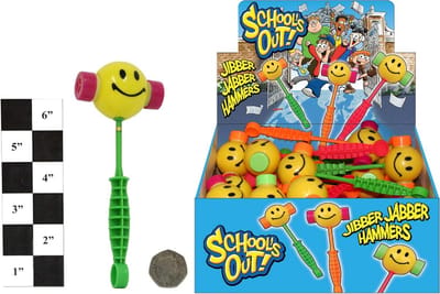 Grappige Jibber Jabber Groan Hamer - Hilarische Speelgoedhamer met Reagerend Gezicht voor Kinderen