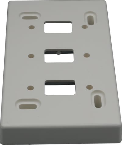ATTEMA AT5522 montageplaat samenbouw wit RAL9010 - MS25-6XM4