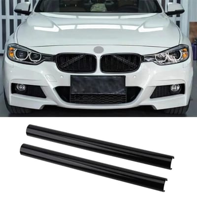 M Sport Stijl Voorgrille Sierstrips Cover Frame Stickers Voor Bmw F20 F21 F22 F23 F30 F31 F32 F33 F44 F45 F46 G11 G12 G20 G21 white