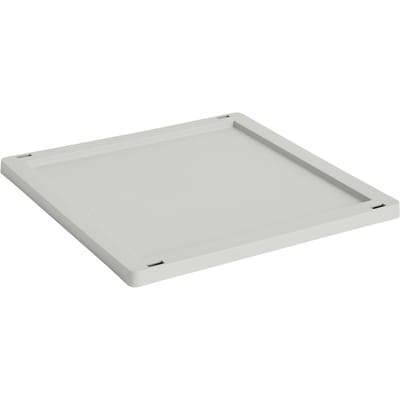 HAY Kleur deksel medium vierkant/kubus - HAYCrateGrey