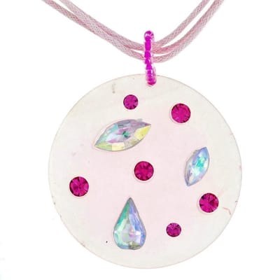 Behave - Ketting - Koord - Ronde Hanger - Roze - 41,5 cm