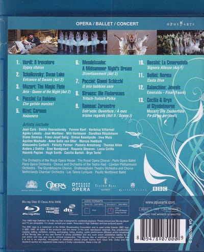 The Blu-Ray Experience, Opera & Bal (Blu-ray)