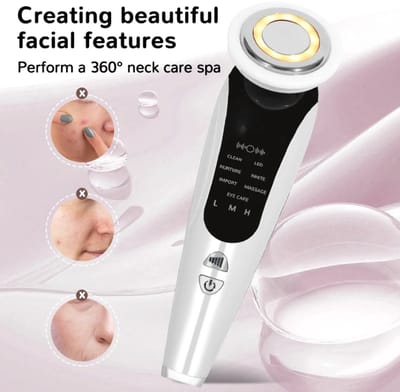 EMS DERMAWAND: Huidverjongingsapparaat – SKINCARE 5 IN 1 - Facelift Apparaat