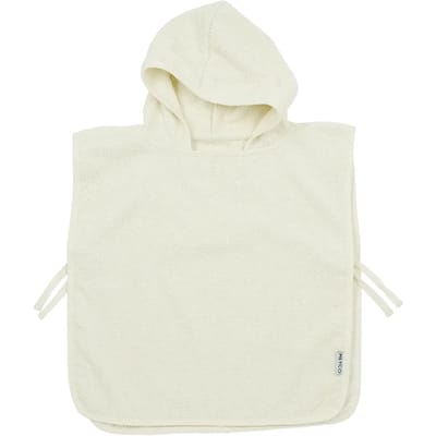 Meyco Baby Popcorn badponcho - natural - 1-3 jaar