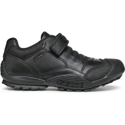 GEOX SAVAGE JONGENS Veterschoenen - ZWART - Maat 24