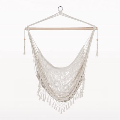 Luxe Hangstoel voor Buiten en Tuin, Beige