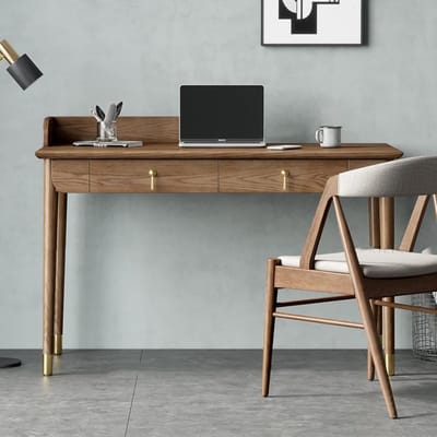 Modern Ash Houten Computertafel met - Novihome