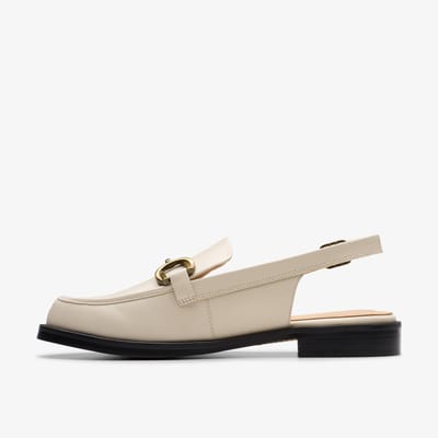 Straven Sling Cream Leather Schoenen