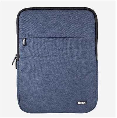 Nilox NXSL13BL laptoptas 33,8 cm (13.3") Opbergmap/sleeve Blauw