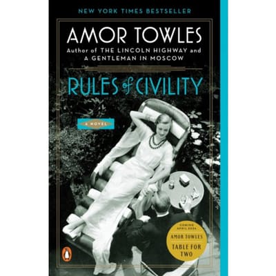 Rules Of Civility - Amor Towles