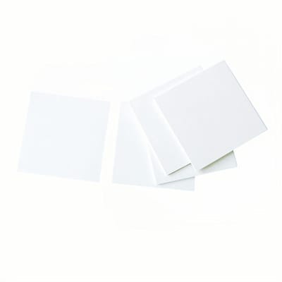 Keramische Plaat - Boornitride Sinter - Industrieel Onderzoek - Hoge Temperatuur - 10x30x30mm - Wit