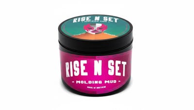 Rise n Set Clay Wax Mannen - Professionele Haarstyling Wax - Sterke Hold - Matte Uitstraling - Frisse Geur - Geschikt Voor Alle Haartypes - 100ml