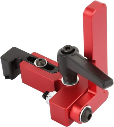 T-groove rail voor houtbewerking, geleiderail met T-rails, miter track stopper en slide stop voor precisiewerk