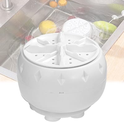 Compacte Groente En Fruitwasser Met Circulerend Water Stil Draagbaar Voor Appartement Caravan En Reis