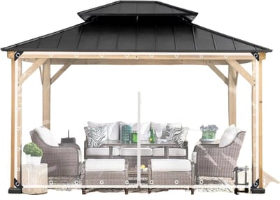 Dekzeil - Afdekzeil - Zeildoek - Voor Tuinhuis & Terras -Transparant 2x2m