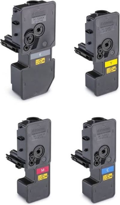 Toners Geschikt voor Kyocera TK-5240 | Multipack van 4 stuks Geschikt voor Kyocera Ecosys M5526CDW - P5026CDW