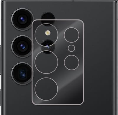 Camera Lens Protector - Geschikt voor Samsung Galaxy S23 Ultra - Extra Sterk - Gehard Glas - Camera Screenprotector - Beschermglas - Tempered Glass - Screen Protector