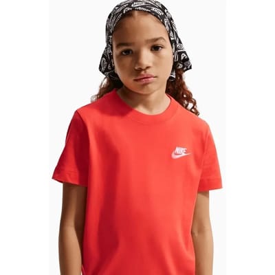 Nike T-shirt Kinderen Sportswear Oranje - Maat L