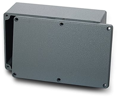 Industriële aluminium behuizing 188x120x78mm IP66
