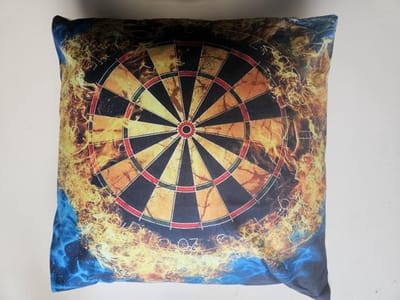 Sier kussen - Darts afbeelding - Darts - Dartbord - 4
