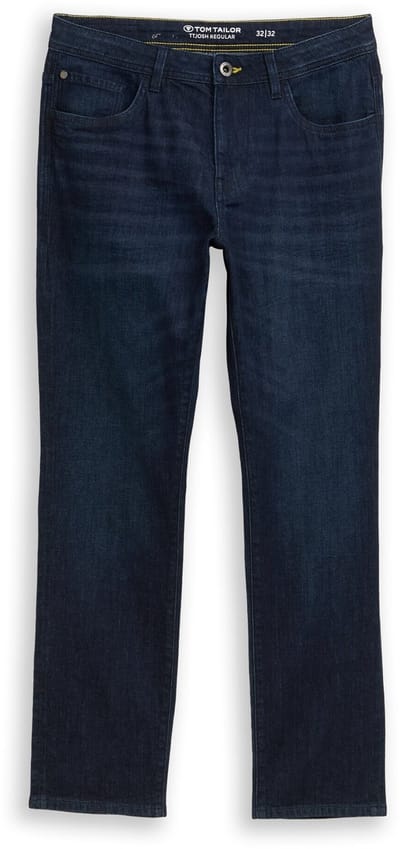 Tom Tailor - TTJOSH REGULAR SLIM-jeans - Maat 32/32 - Rinsed Blue Denim