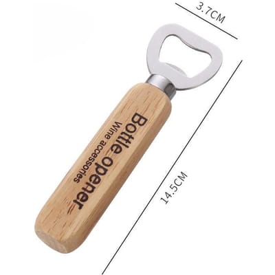 Décapsuleur créatif en acier inoxydable pour bouteille de bière, vin mousseux, ouvre-bouteille créatif beige