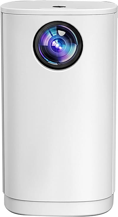 Mini Projector - Draagbare Beamer - Thuisbioscoop Creëren - 1080P HD Resolutie - Tot 100 Inch Display - Wit