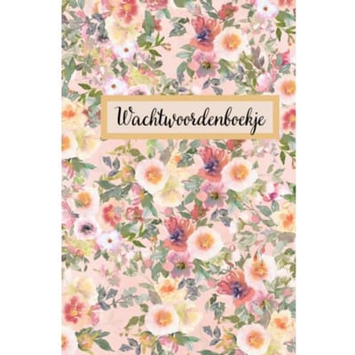 Wachtwoordenboekje - Gold Arts Books
