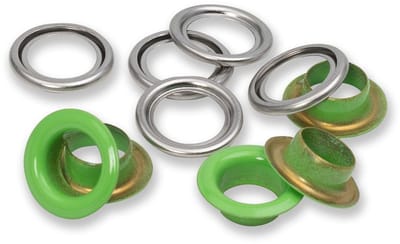 Ringen met schijven 11mm lichtgroen 20st - Prym