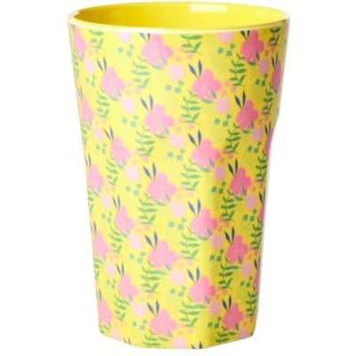Rice melamine beker sunny days, groot