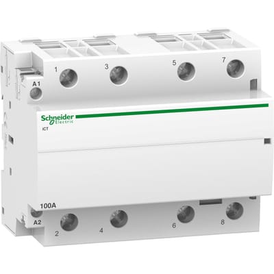 Schneider Electric ICT 100A 4NO Modulaire Contactor 230V - A9C20884