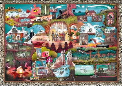 Magnolia legpuzzel The Beginning of the Legend - 1000 stukjes puzzel.
