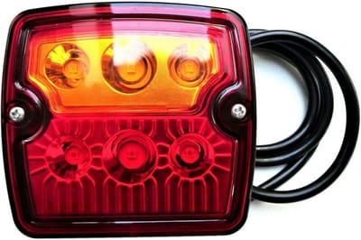 Universeel LED Achterlicht met 3 Functies voor Aanhangers en Voertuigen - 12V/24V