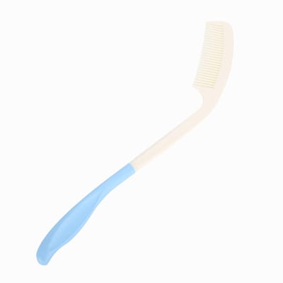 Dailygoods- Kam met Lange Steel Ergonomisch - Haarborstel - Antislip - Voor Ouderen - Handigheid - Gemaakt van Plastic