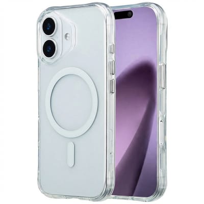 imoshion Hoesje - Geschikt voor iPhone 17 - geschikt voor MagSafe case - Transparant
