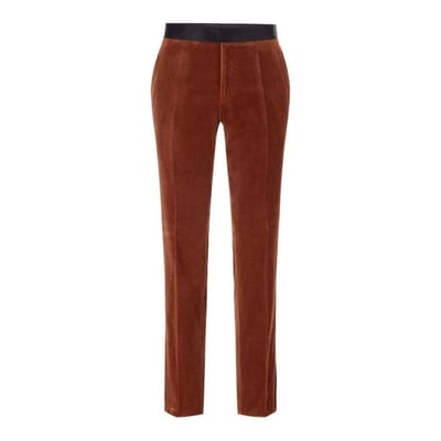 Boss Heren H-Genius Katoenen Broek (Bruin)