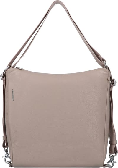 MANDARINA DUCK Leren Schoudertas Rugzak Mellow Leather Shoulderbag Warm Taupe